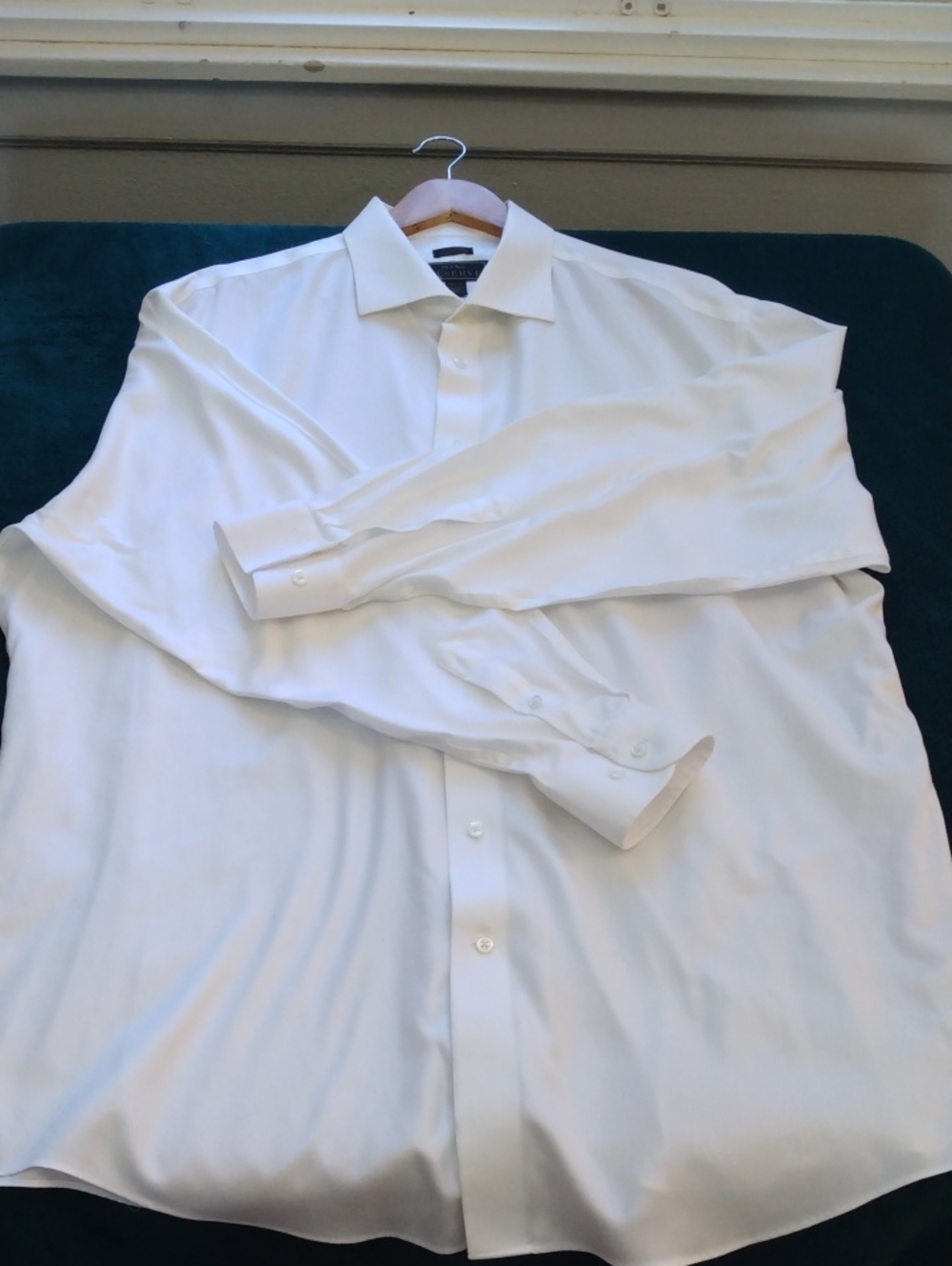 Jos. A. Bank Egyptian Cotton White Dress Shirt  18.5/36